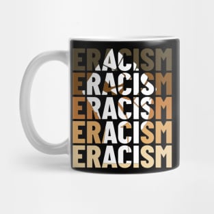 Eracism Erase Racism Black Lives Matter Mug